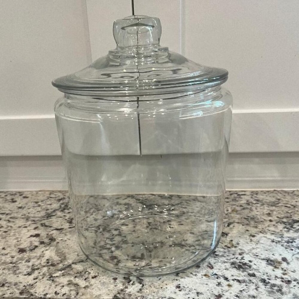 Large Glass Canister